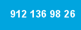 912 136 98 26
